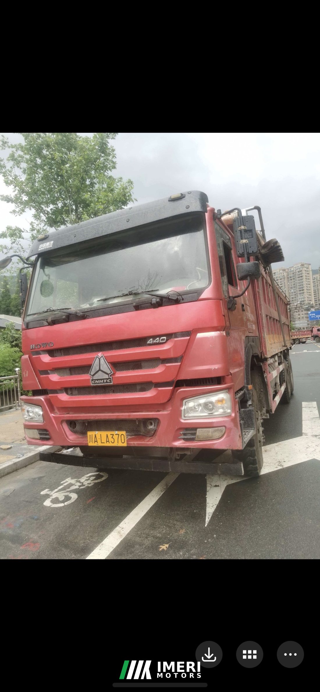 Sinotruk HOWO TX7 440 hp 8X4 6.8 m - грузовик из Китая