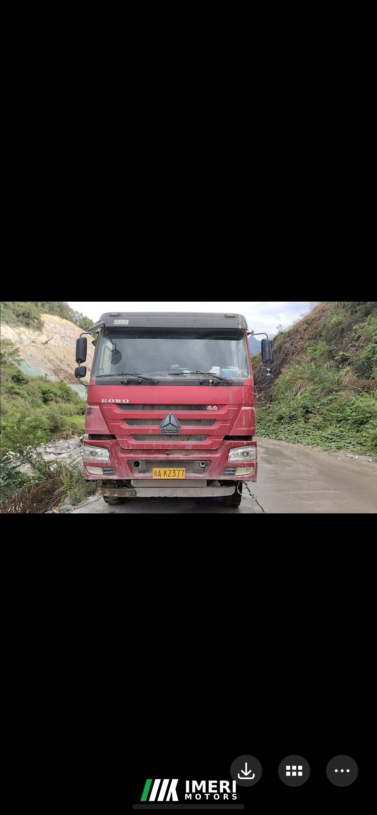 2020 Sinotruk HOWO TX7 440 hp 8X4 6.8 m