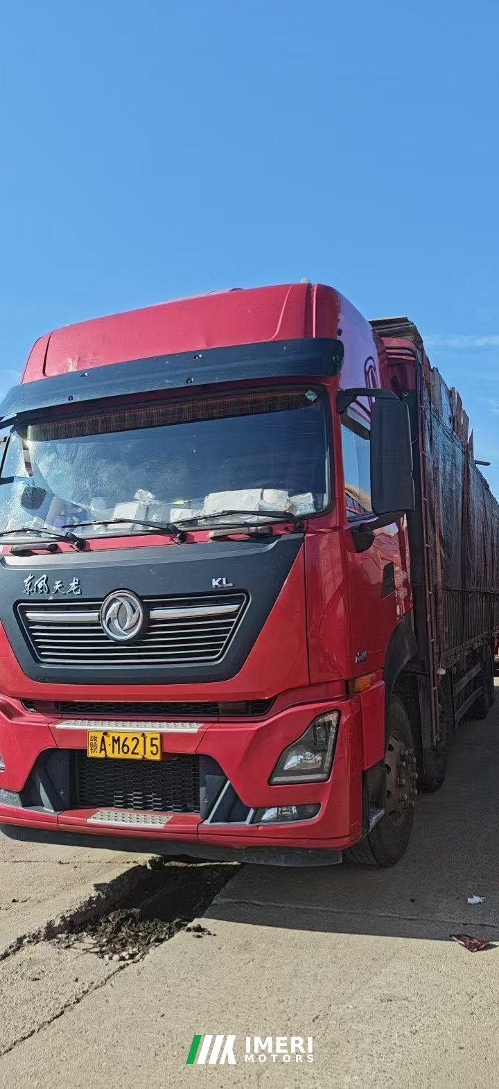 2021 Dongfeng Tianlong KL 465 hp 8X4 9.4 m